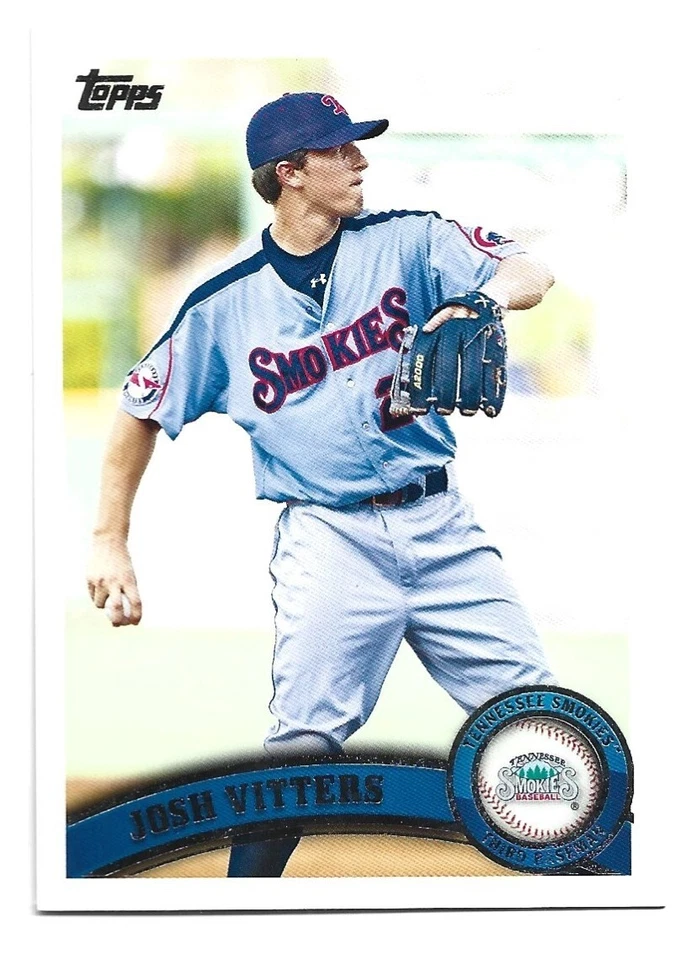 2011 Topps Pro Debut #144 Josh Vitters Chicago Cubs Tennessee Smokies Card - Image 1 of 1