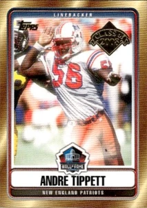 2008 Topps #HOF-AT Andre Tippett Hall of Fame New England Patriots - Bild 1 von 2