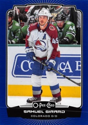 2022-23 O-Pee-Chee Blue #163 Samuel Girard - Image 1 of 2