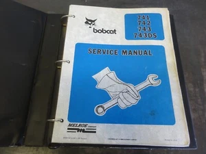 Bobcat 741 742 743 743DS Loader Service Manual 6566109 - Picture 1 of 9