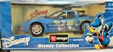 Burago 2004 Chevrolet Corvette Donald Disney Collection 1/18 Diecast