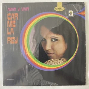 CARMELA REY - AMAR Y VIVIR - 1972 - MEXICAN LP, LATIN POP - Picture 1 of 4