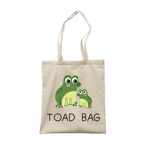 Toad Bag - Punny Animal Tote - Picture 1 of 3