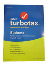 Intuit TurboTax Business 2018 Partnership Corp. LLC Trust Estate CD