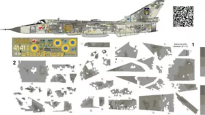 BSmodeles Sukhoi Su-24 Ucrania AF con Storm Shadow (SCALP) calcomanía 1\72 - Imagen 1 de 1