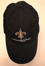 New Orleans Saints Bud Light Football Cap NFL Superbowl Trucker Hat Baseball VGC