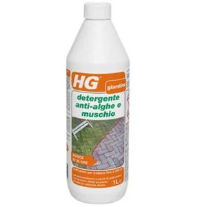 Detergente pulitore anti alghe e muschio da terrazze muri pietra pavimenti 1 lt - Foto 1 di 2