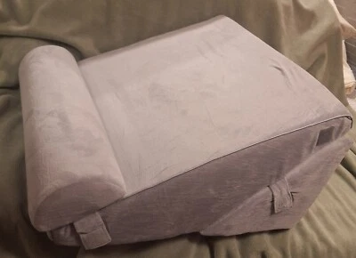 Combo rampa cuña dormitorio aventura equipo 22 x 21 x 12 microfibra gris Foto 1 de 4