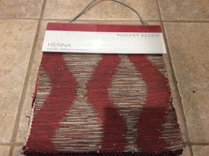 ROBERT ALLEN Henna Color Library Wovens Fabric Sample Book #51 Different Fabrics - Picture 1 of 12