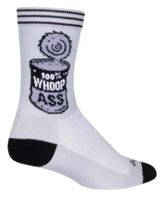 Calcetines - SockGuy - WhoopAss L/XL 6" Crew Ciclismo/Correr NUEVO Foto 1 de 4