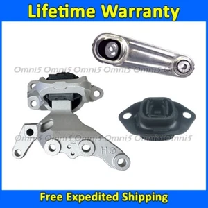 K3712 Motor & Trans Mount Set 3pc For 17-22 Nissan Qashqai/Rogue Sport 2.0L A/T - Picture 1 of 8