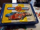 Vintage Tara Toy Corp 48 Blue Collectors Car Case Holds 48 Diecast *3 trays