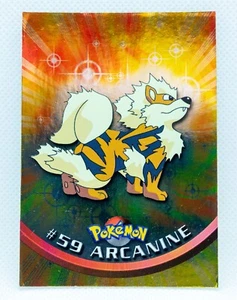 ARCANINE #59 Topps Chrome TV Animación Edición Serie 1 2000 - Tarjeta Pokémon - Imagen 1 de 2