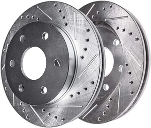 Rotores de freno delanteros perforados de 12,56" (319 mm) para Toyota Sequoia Tundra 2000-2006 - Imagen 1 de 1