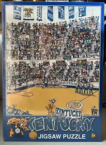 Rompecabezas de baloncesto Kentucky Wildcats 1986 vintage - John Holladay raro - Imagen 1 de 7
