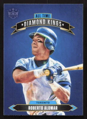 2020 Panini Diamond Kings Roberto Alomar All-Time Diamond Kings #ATDK-29 Card - Image 1 of 2
