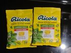 2 Bags Ricola Lemon Mint Sugar Free Herb Throat Drops Cough 19  Per Bag Ex:05/26