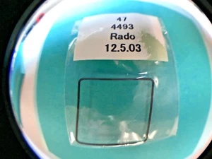 FÁBRICA DE JUNTAS DE FONDO DE CAJA RADO PARA PIEZA CUADRADA DELGADA # 47.4493 19.2x21.2x0.60mm - Imagen 1 de 2