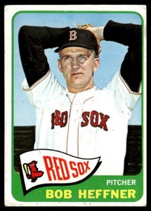 1965 Topps Bob Heffner #199 Boston Red Sox Baseball Card