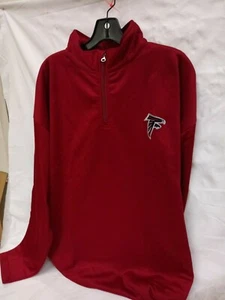 NFL Atlanta Falcons Profile Big & Tall 1/4 Zip Birdseye Shirt 3XT - Bild 1 von 1