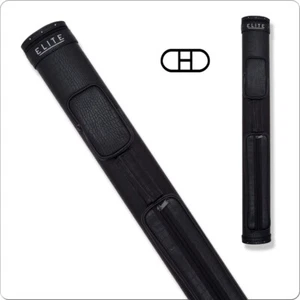 Elite ECGT22 schwarz Krokodil geprägt Vinyl 2x2 Pool/Billard Queue Hülle - Bild 1 von 1