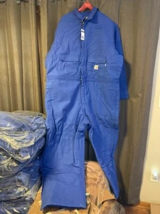 MONOS CARHARTT 2XL ALTOS NUEVOS CON ETIQUETAS FR RATED PATO EDREDÓN FORRADO NUNCA USADO - Imagen 1 de 3