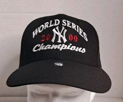 NWT New York Yankees World Series 2000 Champions Hat Snapback Twins Enterprise - Image 1 of 4