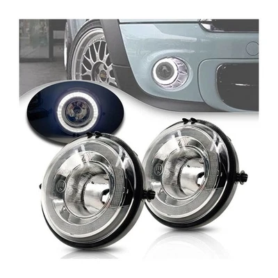 Nebelscheinwerfer Set für MINI R55 R56 R57 R58 R59 R60 mit LED Tagfahrlicht - Bild 1 von 4