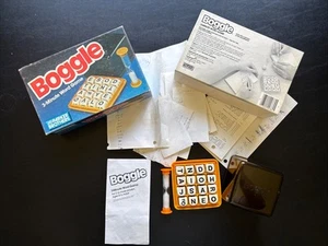 Boggle 1992 Vintage Parker Brothers 3-Minute Word Game-Complete Set - Picture 1 of 11