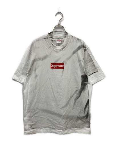 Supreme x MM6 Maison Margiela Split S/S Top Size L Navy | eBay