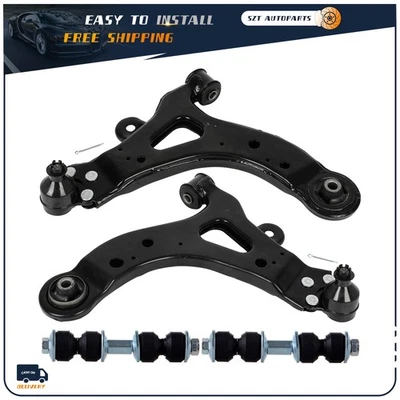 Barra estabilizadora de brazos de control inferiores delanteros de 4 piezas para Buick Rendezvous Pontiac Montana Aztek Foto 1 de 4
