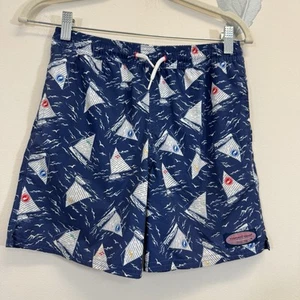 Vineyard Vines Boys Lined Swim Shorts Size S 8-10 Bathing Suit - Picture 1 of 8