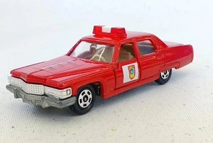 Tomy Tomica F51 Cadillac Police Car 1/77 Limited Japan Blue Box Vintage - Picture 1 of 4