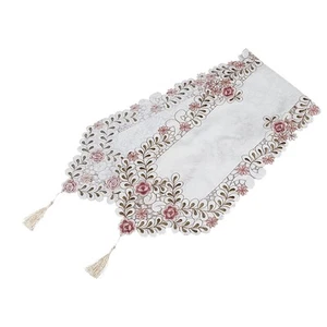 Neu Tischlaeufer bestickt Blumen Tischdecke Muster: # 1 Groesse: 40 X 150c6860 - Bild 1 von 9