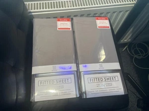 Bundle offer Double bed fitted sheets pair 2 pieces - Picture 1 of 5
