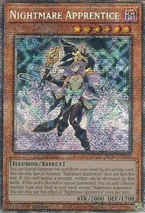 1X NM Nightmare Apprentice - MP25-EN004 - Starlight Rare 1st Edition - Picture 1 of 1