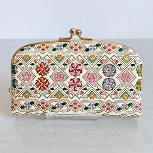 Bunkoya Ozeki, Münzbörse, Hanabishi, Taschenbuch Leder, Made in Japan, Münze - Bild 1 von 12