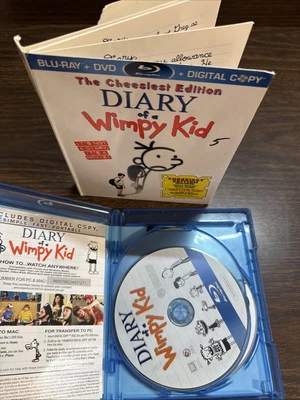 Diary of a Wimpy Kid Cheesiest edition Blu-ray/DVD/digital Copy Slip Cover Mint - Image 1 of 4