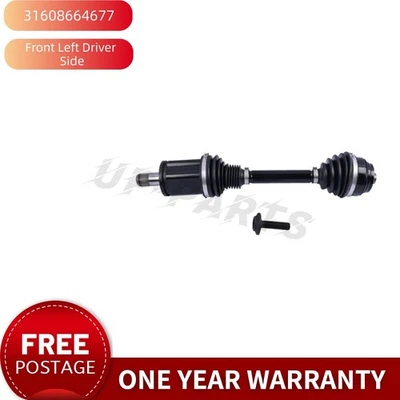 Eje delantero izquierdo del lado del conductor 31608264677 para BMW M550I XDRIVE G30 2018-23 Foto 1 de 4