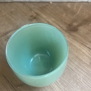 Glassybaby Light Sage Green Votive Candle Holder 3.5”H Barrel - Picture 1 of 7