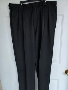 Pantaloni eleganti uomo Cool 18 Pro by Haggar 36x30 flat front classici golf - Foto 1 di 5