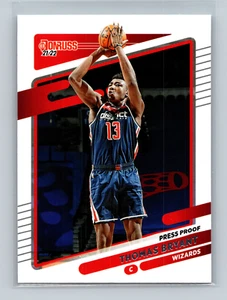 2021-22 Donruss Press Proof Thomas Bryant #7 Washington Wizards - Foto 1 di 2