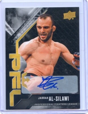2022 UD Upper Deck PFL Professional Fighters League Auto Jarrah Al-Silawi - Image 1 of 3