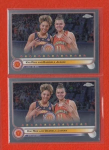 2022 Topps Chrome McDonald's All American Kiki Rice Gabriela Jaquez MVP (2) #100 - Picture 1 of 1