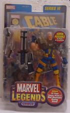 Marvel Legends Series 6 VI Cable Blue Yellow X-Force X-Men Toybiz SEALED