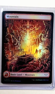 2024 MTG Magic the Gathering Duskmourn House of Horrors Foil #275 Mountain Land - Picture 1 of 2