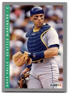 Dave Valle 1993 Fleer #315 Seattle Mariners - Picture 1 of 2