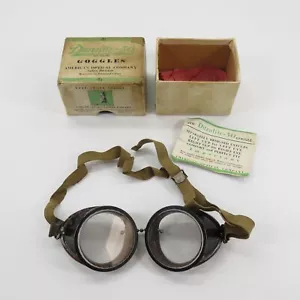 Gafas Duralite-50 Super Armor Plate Lentes American Optical Company con caja - Imagen 1 de 14
