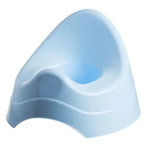 Asiento de inodoro de plástico para orinar para bebés niños pequeños asiento de entrenamiento azul - Imagen 1 de 2