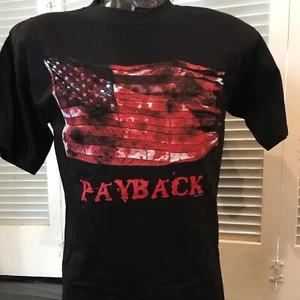 Rare Vintage 01 Slayer Payback Tour Shirt Size Small/Med Rock Thrash Metal - Picture 1 of 4